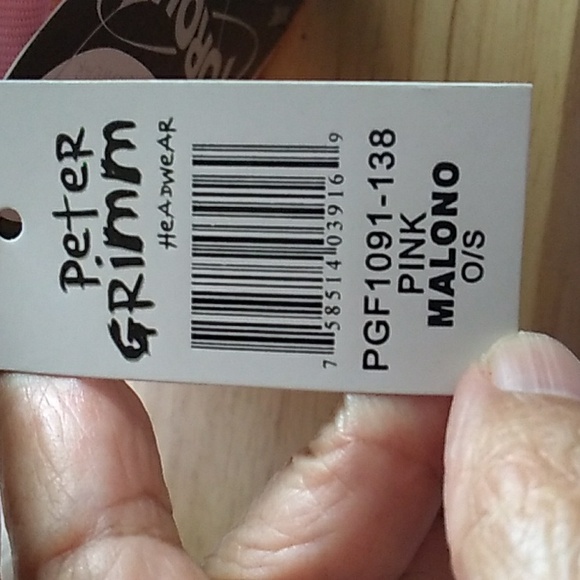 Peter Grimm Fedora, pink, OS, 100% Natural Fibers NWT - Picture 8 of 14